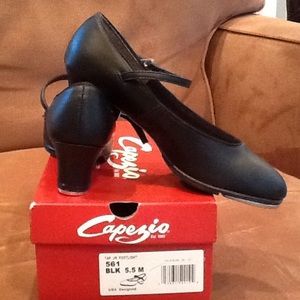 Capezio 2" Heel Black Tap Shoes